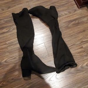 Black Over the Knee Boots